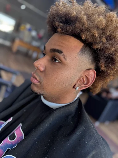 Detalhe de corte com degradê